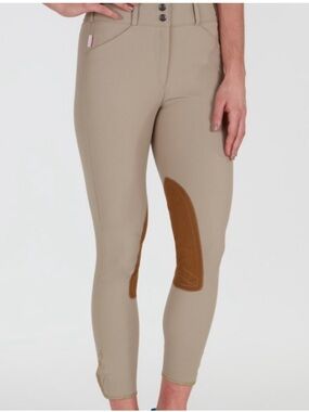 NWT The Tailored Sportsman Women's Trophy Hunter Breeches Low Rise Tan Size 30